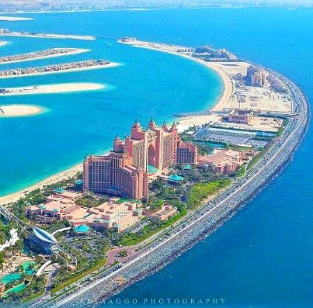 Beautiful view of dubai