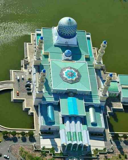 Beautiful Mosque in Kota kina Balu💕💕