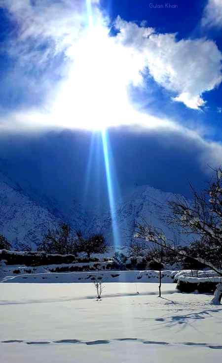 Sunny beauty and view of GB Pakistan
