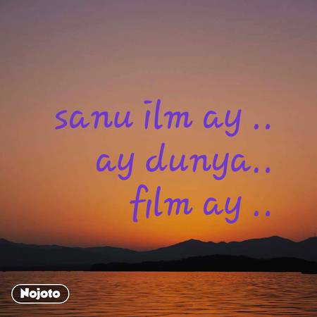 And A film has always end😊