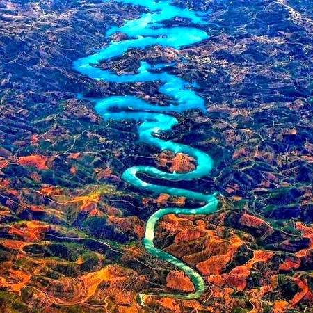 Blue Dragon river, Portugal!