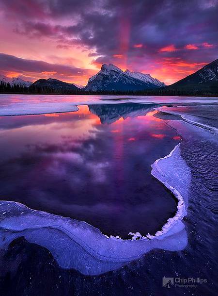 Banff National park in Hillips