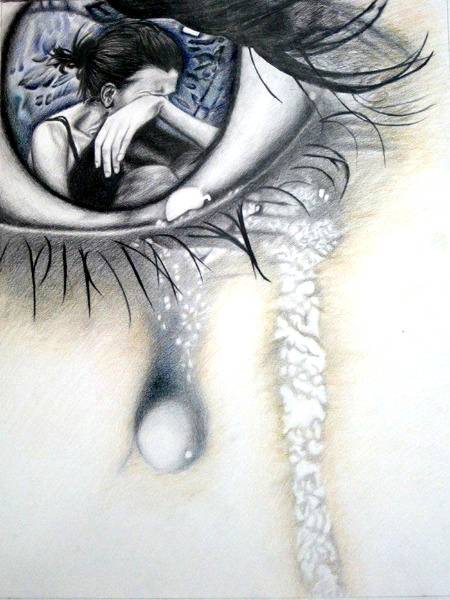 The most painful tears are not the ones that fall from your eyes and cover your face. Its the ones that fall from your heart and cover your soul.