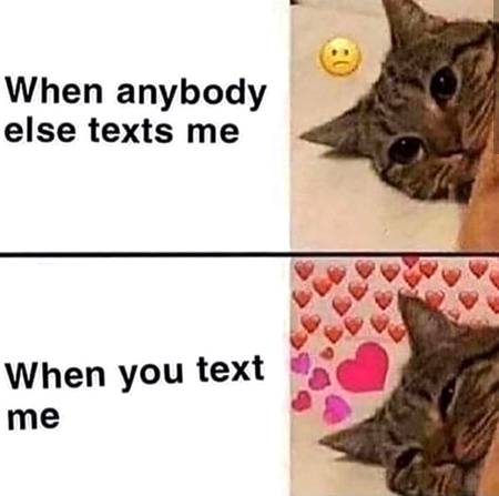 That's how feelings change 😊😊