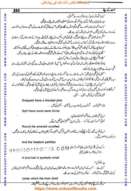 Title = Jannat kay patay.
Writer = Nimra Ahmed.
Page = 250