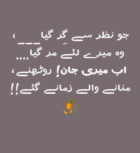 روٹھنے منانےوالےزمانےگئے!