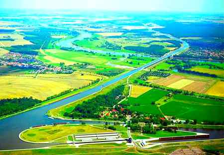 Water bridge germany