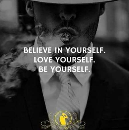 Be yourself dont be fake