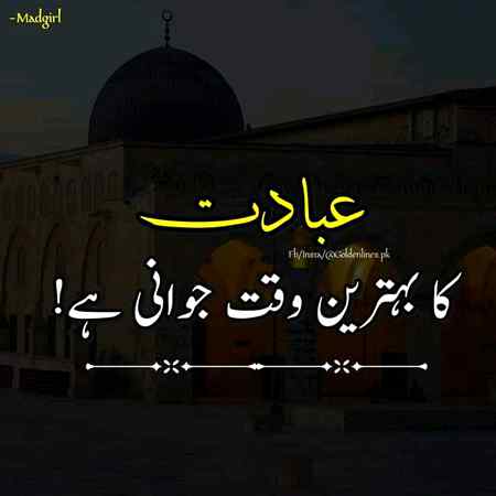 ❥︎ ایک بزرگ سے کسی نے پوچھا ❥︎
کہ عبادت کرنے کے لیے بہترین دن کونسا ھے؟ ❥︎
بزرگ نے کہا موت سے ایک دن پہلے. ❥︎
اس نے حیرت سےکہا کہ موت کا وقت تو معلوم نہیں. ❥︎
فرمایا:" تو پھر زندگی کے ھر دن کو آخری سمجھو .. ❥︎