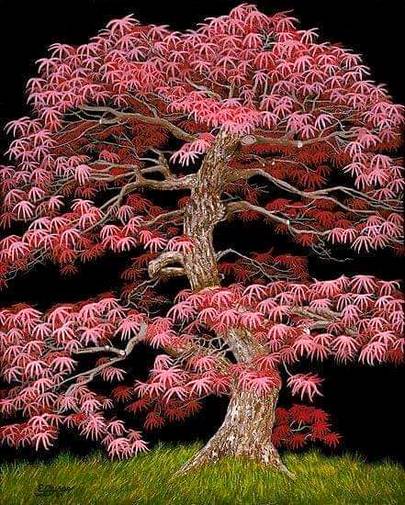 Awesome mystical tree
