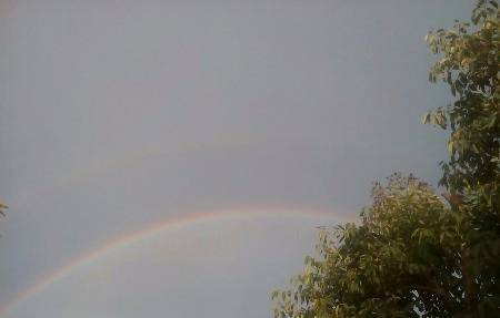 Kal ka weather rainbow 🌈 🌈