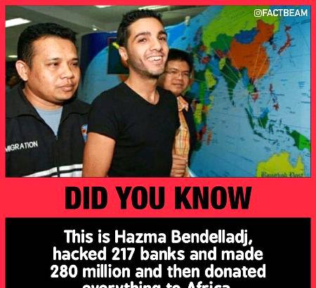 You should know that who is Hamza Ben dallaj who donated all money to Africa