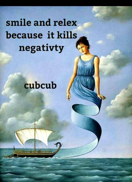 It kills negativity