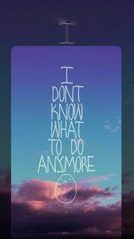 Yes I don't know..