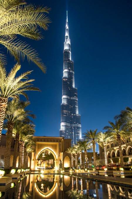 Superb view of Burj E Khalifa