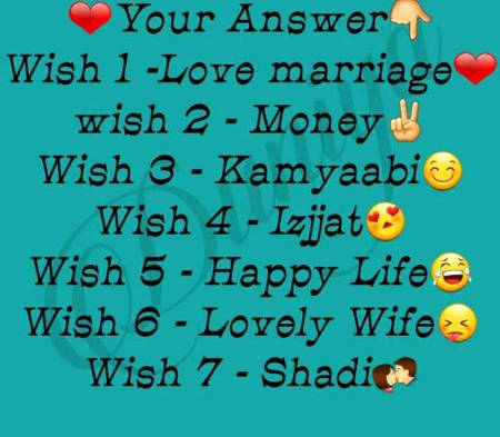 Yeh lo ji Dekh lo Sab Apni Apni wishes