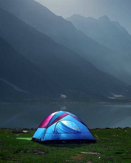 Jheel Saif ul Malook!!! Camping😍