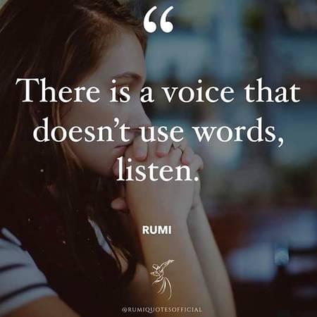 Rumi words..