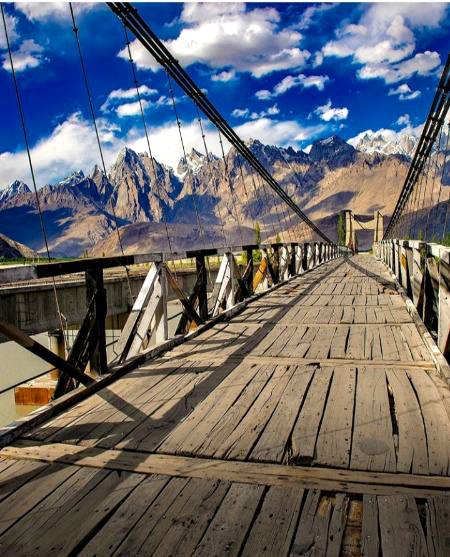Saling bridge khaplu!!!