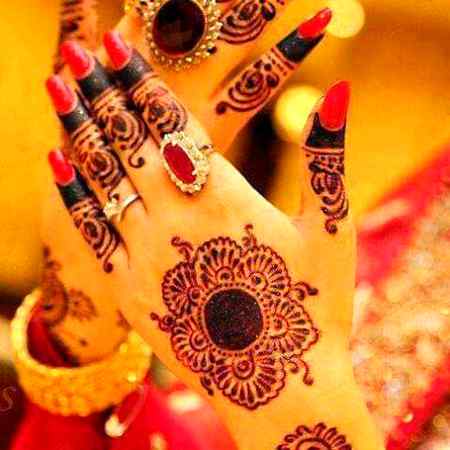 Mehndi design. ...