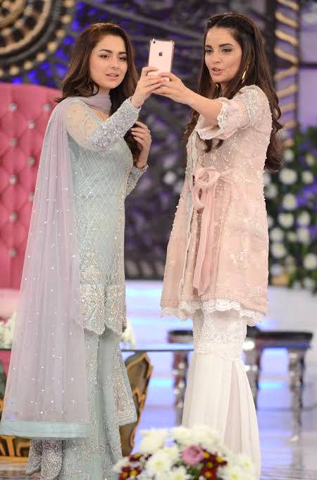 Hania Amir and hareem faroq...