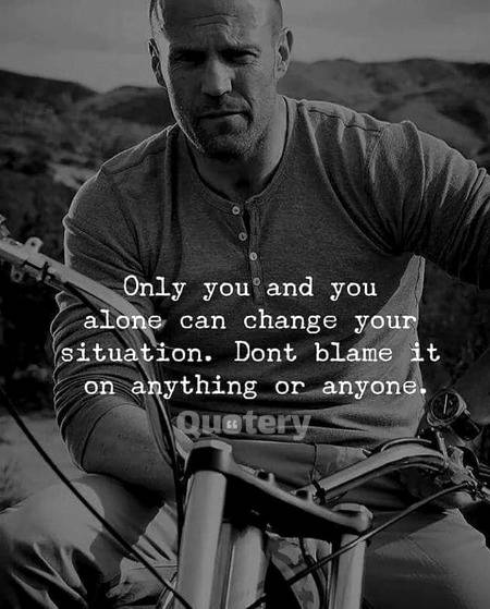 Only u alone can change ur situation ❤️💯.