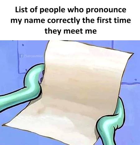 Nobody actually