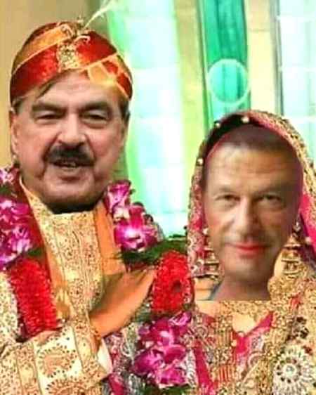 Shekh rasheed and Imran khan