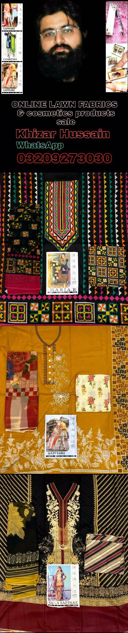 SANA SAFINAZ SAPPHIRE FIRDOUS BAROQUE MARIA.B CHARIZMA LAWN DESIGN