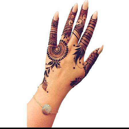 Mehndi design...