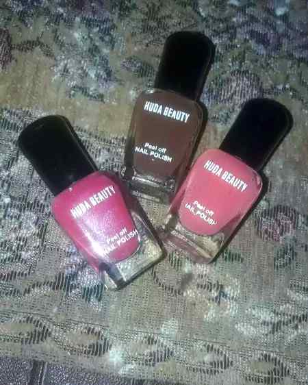 Fvrt shade😍 huda beauty nail polish... ❤️