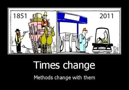 Time change method change