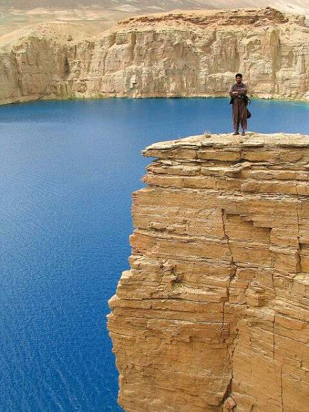 Band_e_Amir lakes near Bamiyan in Afghanistan