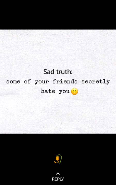 Sad truth .....😢