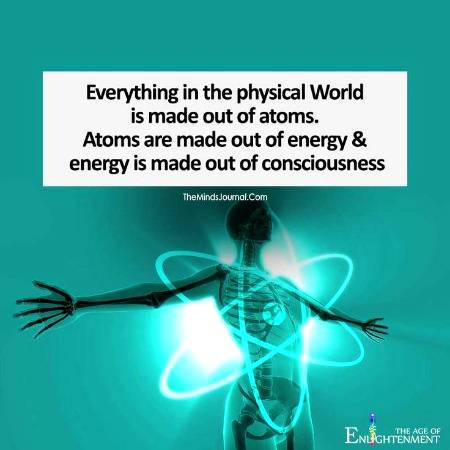 And consciousness is God