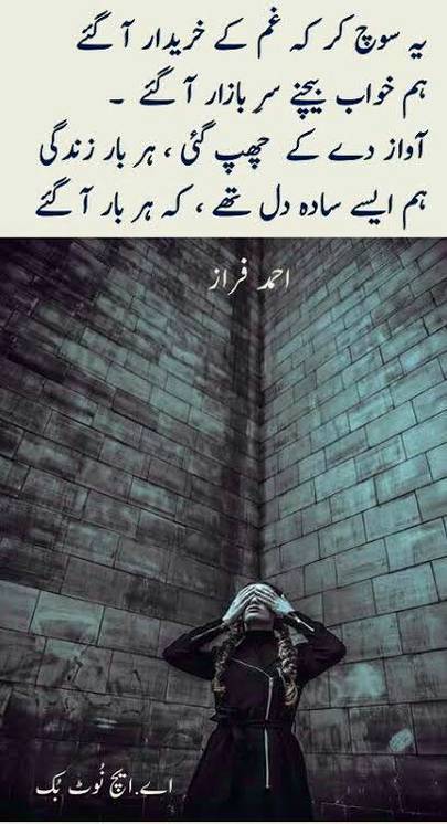 dehleez pa tootay hue saghr ke trah..s