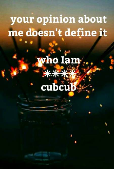Don't define it