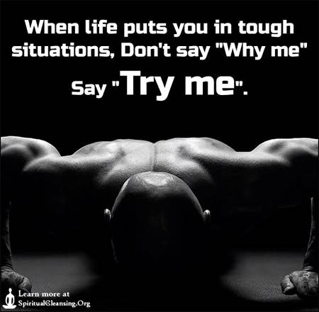 Just say Try me✓