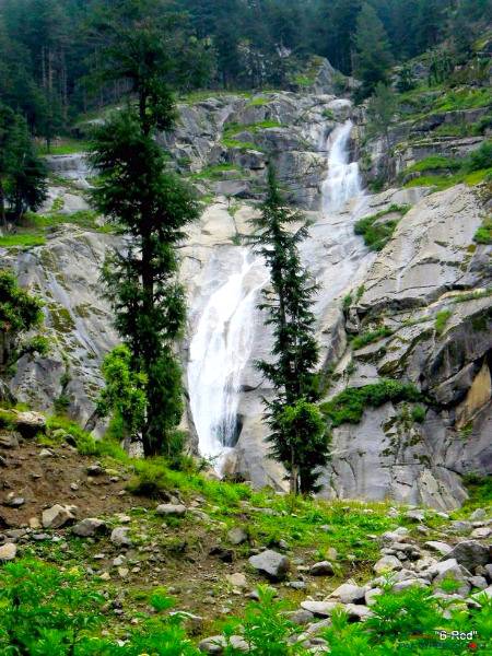 Water fall at kumrat valley in dir chittral,Northern Pakistan