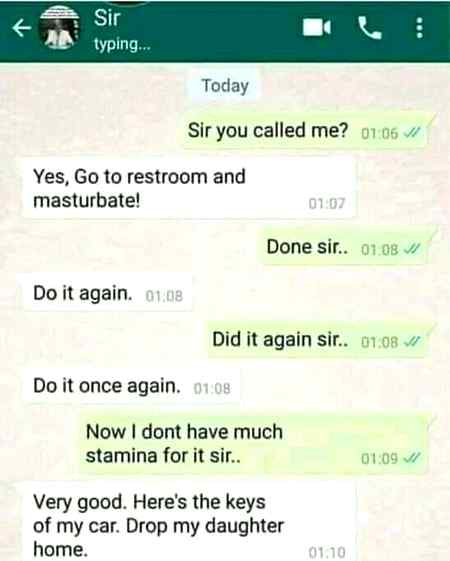 Sir got no chill...!