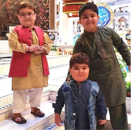 Cute Ahmad shah With his brothers!!!😍❤