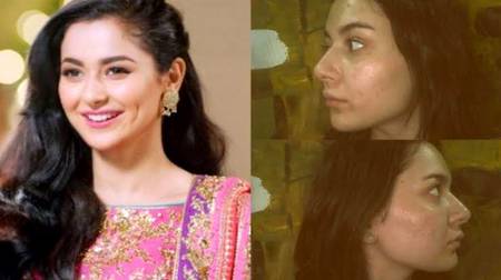 OMG...hania Amir whitout makekup...😰