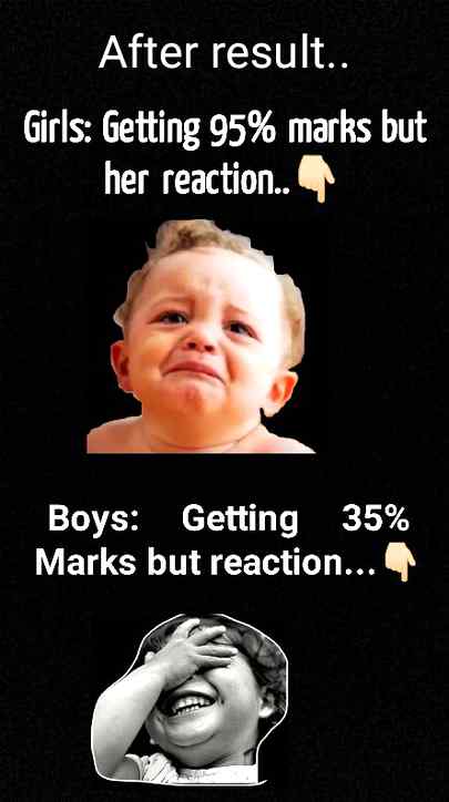 Girls k jitna b marks aa ja aa khush ni hoti.... including me.a7