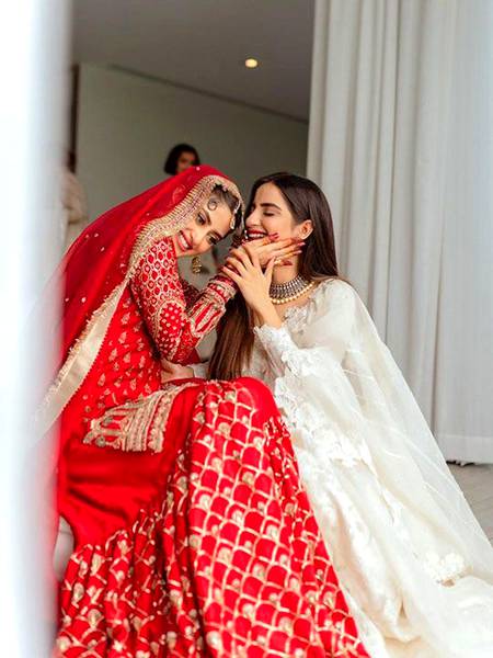 Sajal Aly and Saboor Aly