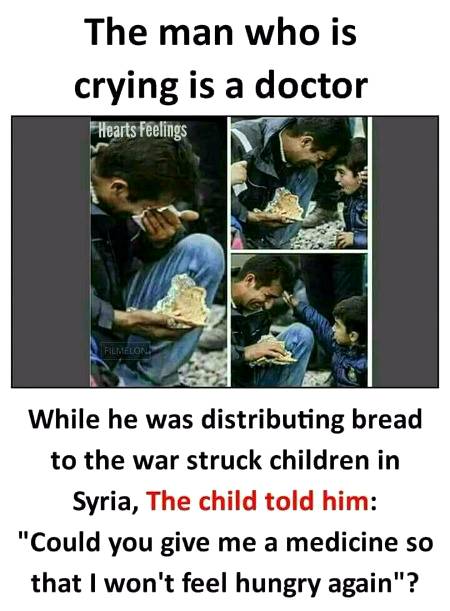 Crying is a doctor