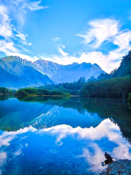 Beautiful mountain japan