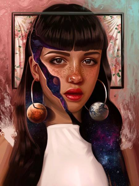 Beautiful Dp Art..😜😉