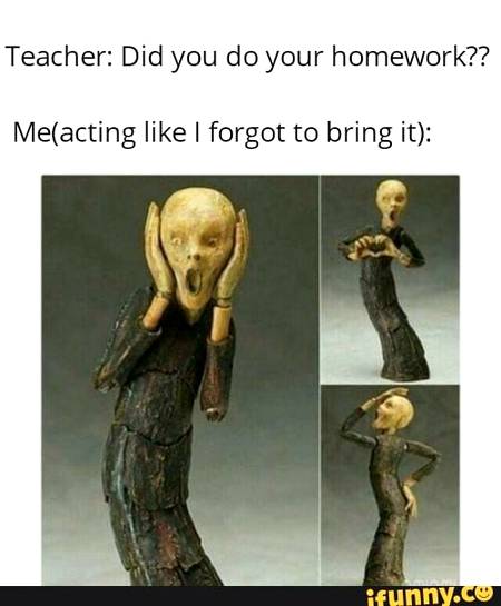 Me acting like this