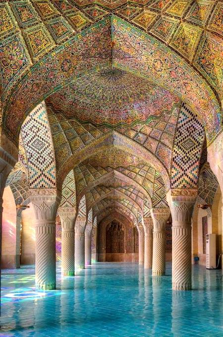 pink architecture in Iran Iran❤❤