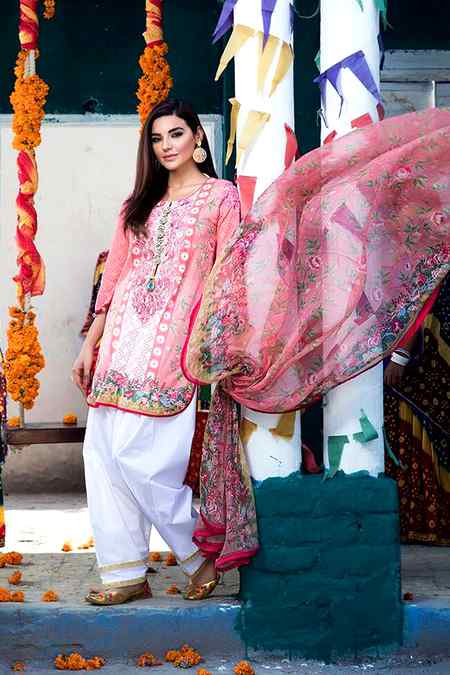 summer.style.pink.and.white.dhalwar.kameez.